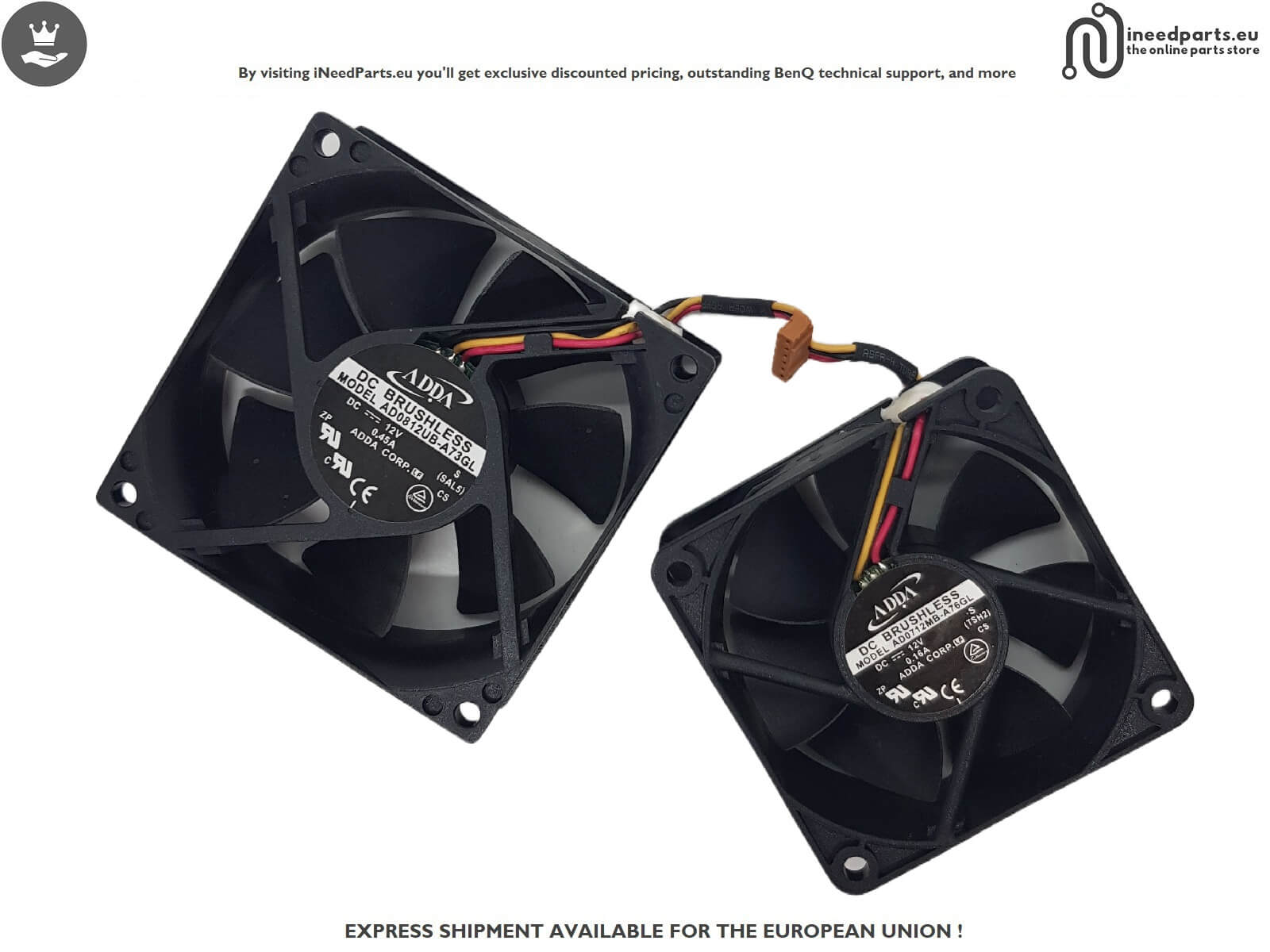 FAN*2 70*80*25 30MM AD0712MB for MP511, MP511+