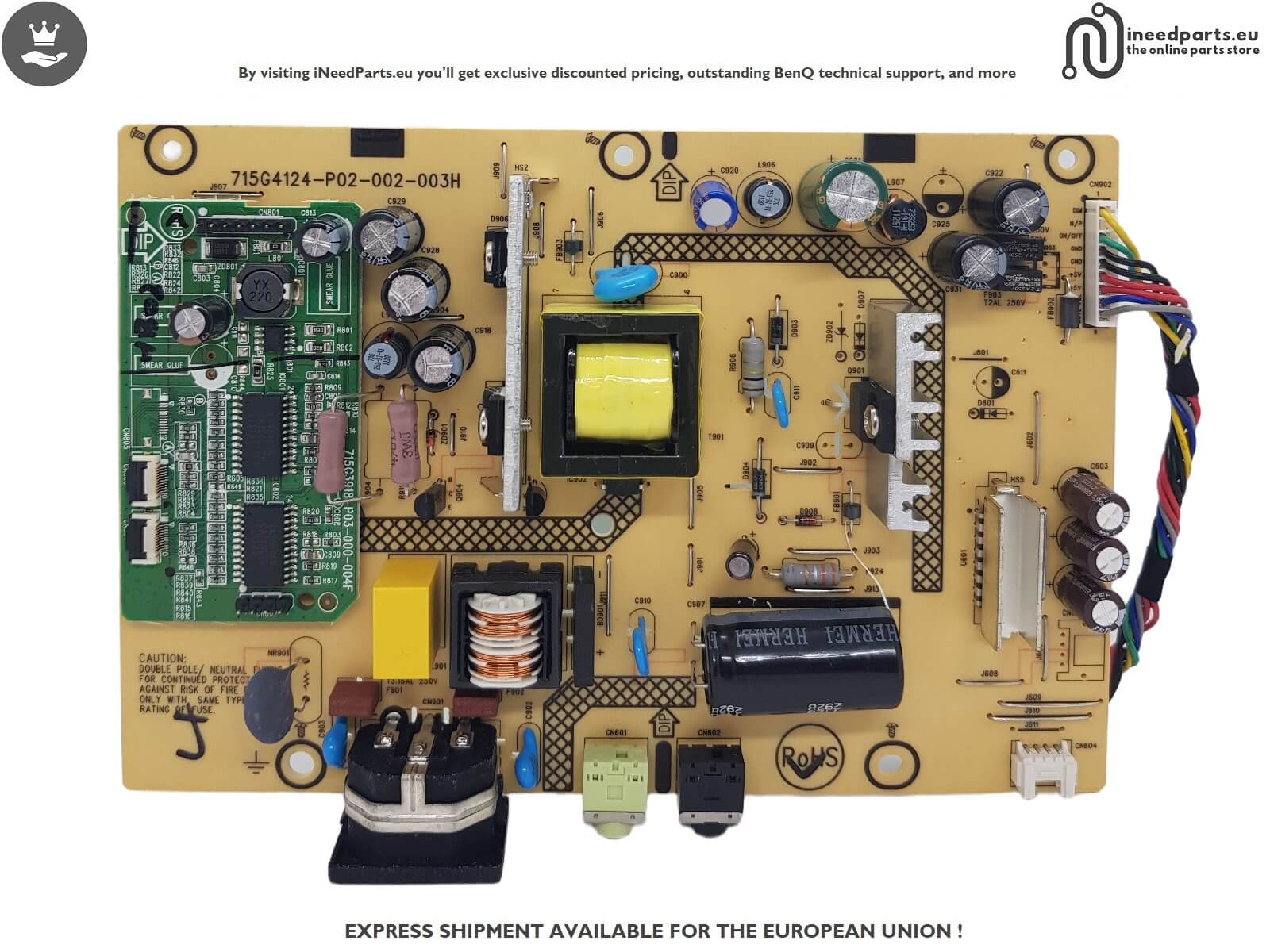 PCBA POWER BOARD LCD GL2240M