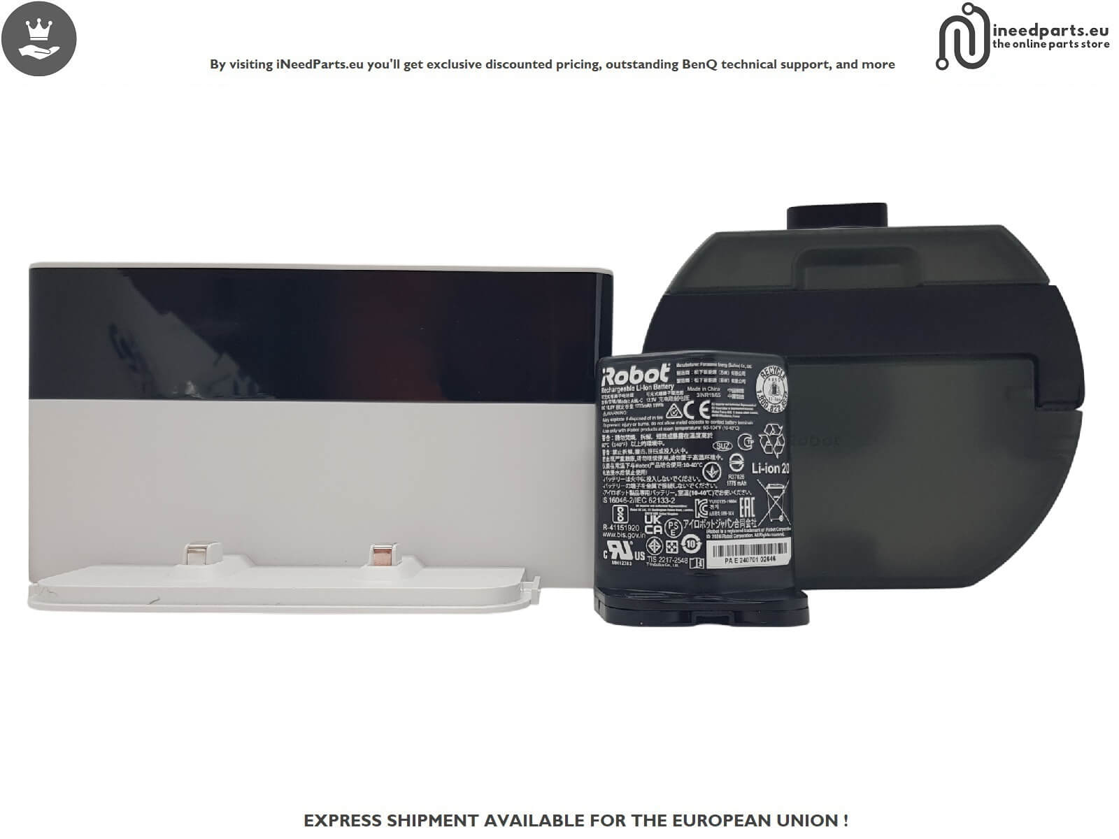 Water Tank , Battery and Charger Station for iRobot Braava Jet m6 m6138
