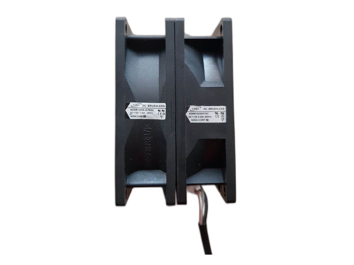 2xFAN ADDA AD08012UX257301 AD0812HX-A76GL for BenQ MW851UST Projectors