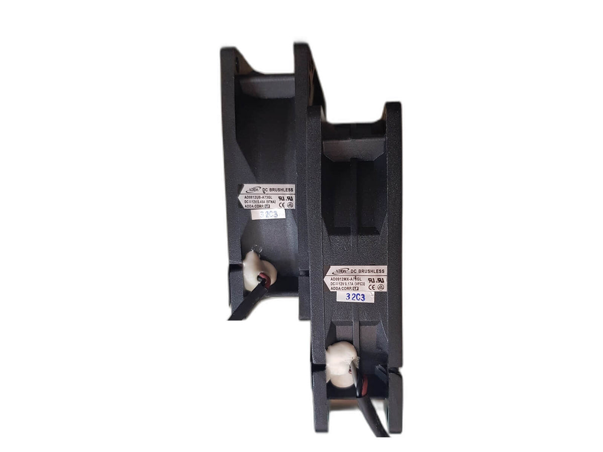 2xFAN ADDA AD0812UB-A73GL AD0912MX-A76GL for BenQ MP772 ST Projectors