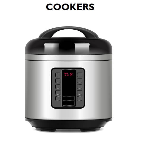Spare Parts for all kind of Cookers small kitchen appliances. Take your time and start repair your own appliance at affordable prices for spare parts by using iNeedParts as your reliable supplier. Express shipping using DHL in European Union.