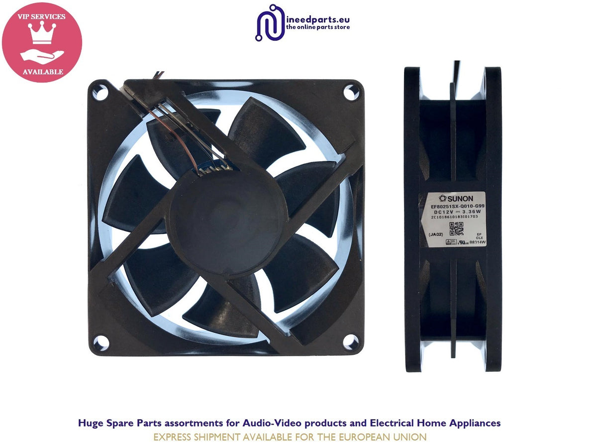 Fan 80x80x25 153mm SUNON EF80251SX-Q010-G99 For BenQ W1110 W2000