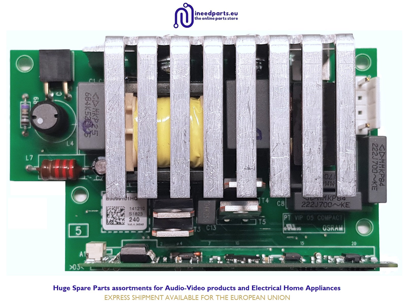 Lamp Driver Board (Ballast) for BenQ Projector W1210ST W1120 S1283 VC5_1_L6