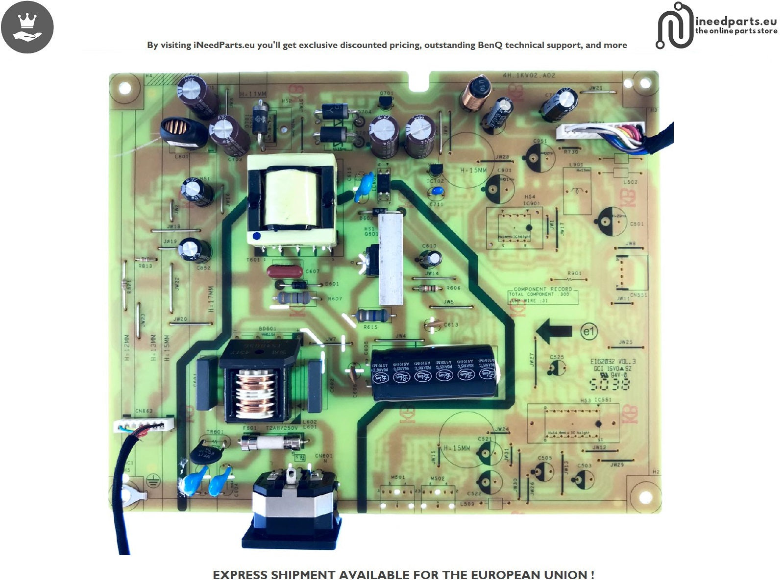 Power Board BenQ Monitor GL2450 4H.1KV02.A02