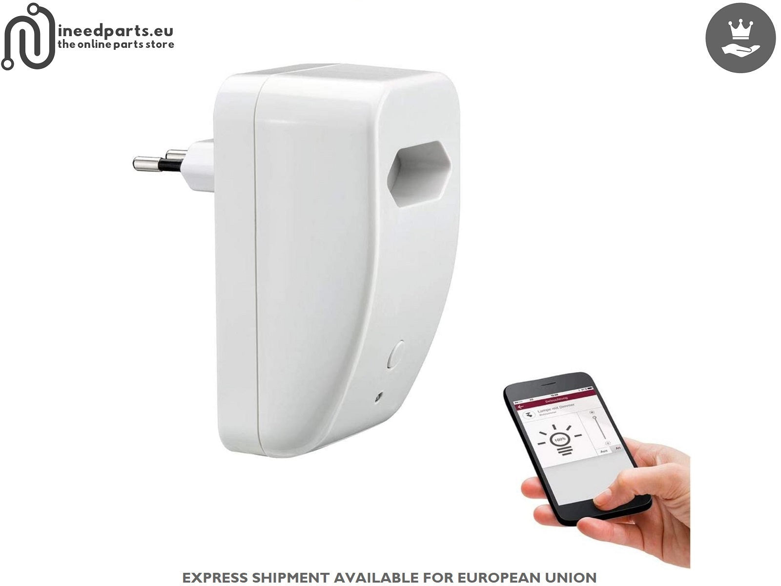 Paulmann 500.20 Smart Home EuroPlug dimming and switching adapter
